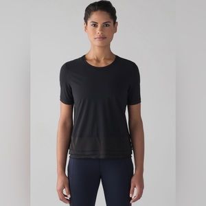 Lululemon Sole Training Short Sleeve women’s shirt, black